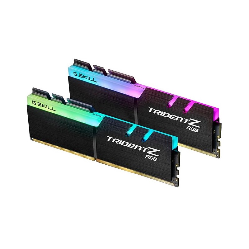 16GB (2x8GB) G.Skill Trident Z RGB DDR4-3200 CL16 (16-18-18-38) DIMM RAM Kit